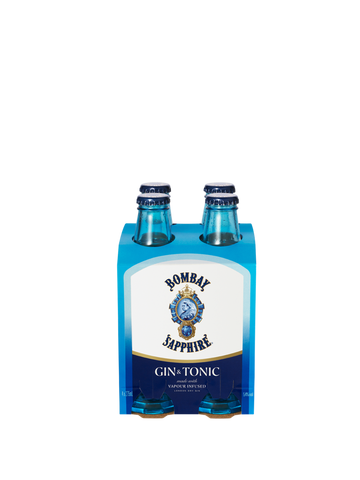 Bombay Sapphire G&T 4x275ml