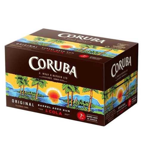 Coruba Cola 7% 12pk Cans