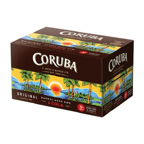 Coruba Cola 5% 12pk cans