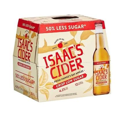 ISAACS APPLE LOW SUGAR 12PK BTLS