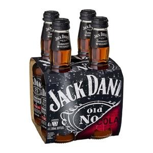 Jack Danial Cola 4x330ml Btl
