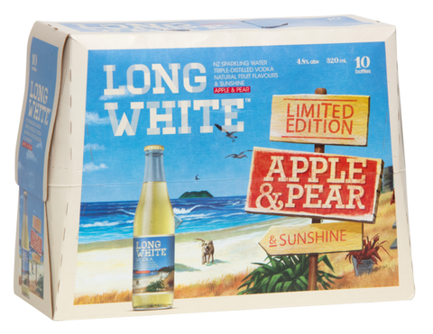 Longwhite Apple & Pear 10x320ml Btls