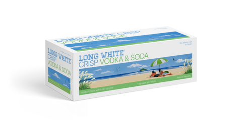 Longwhite Crisp Lime 10pk Cans
