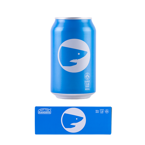 PART TIME WHITE SHARK 10PK CANS