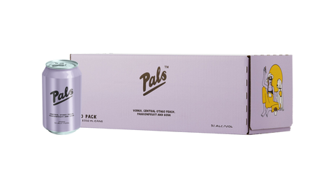Pals Peach Passion 10x330ml Cans