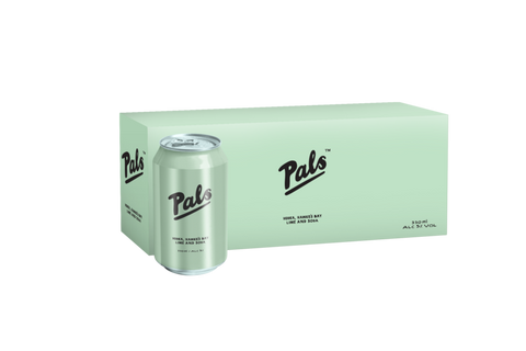 Pals Vodka Lime & Soda 10x330ml cans
