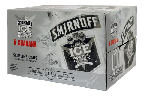 Smirnoff 7% DB Guarana 12x250ml cans