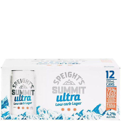 Speights Summit Ultra Low Carb 12x330ml Btl