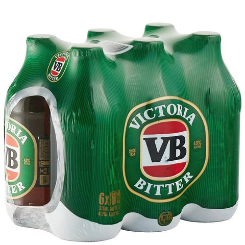 Victoria Bitter 4x6x375ml Btls